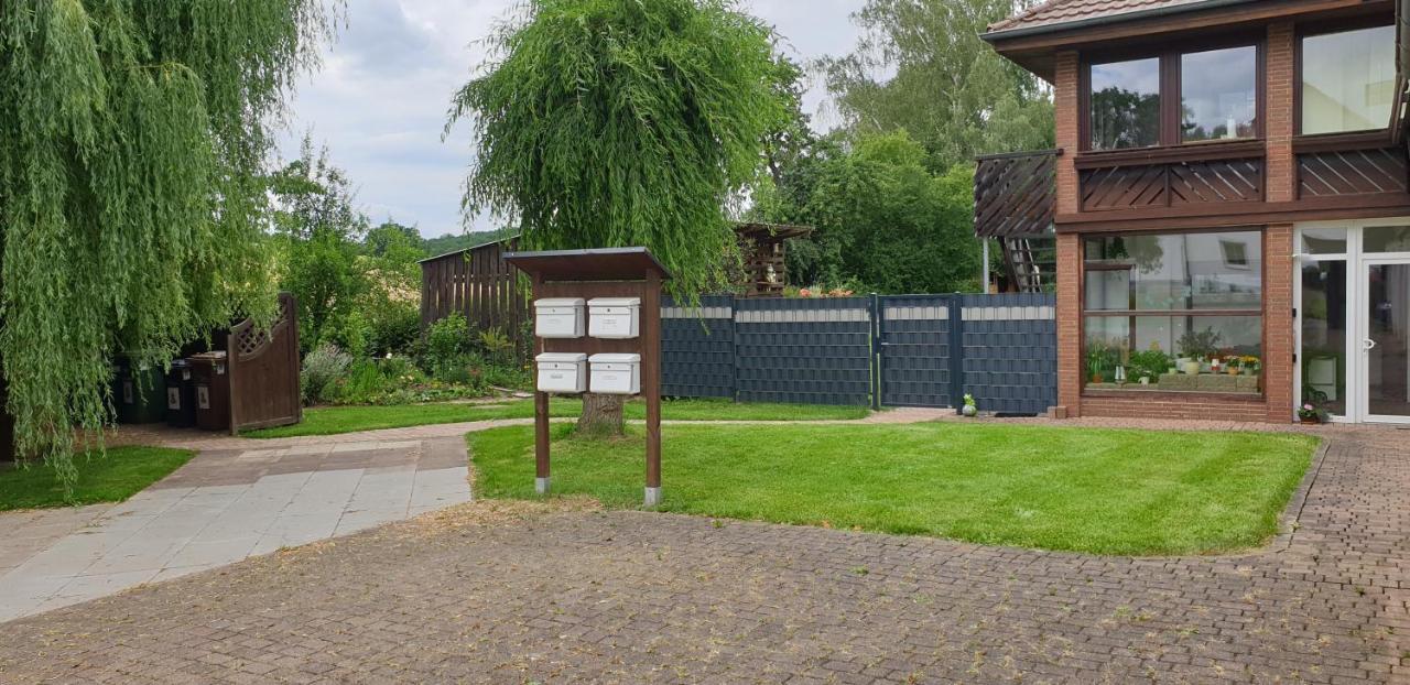 Froschkoenig Mit Teichblick Apartment Trendelburg Exterior photo